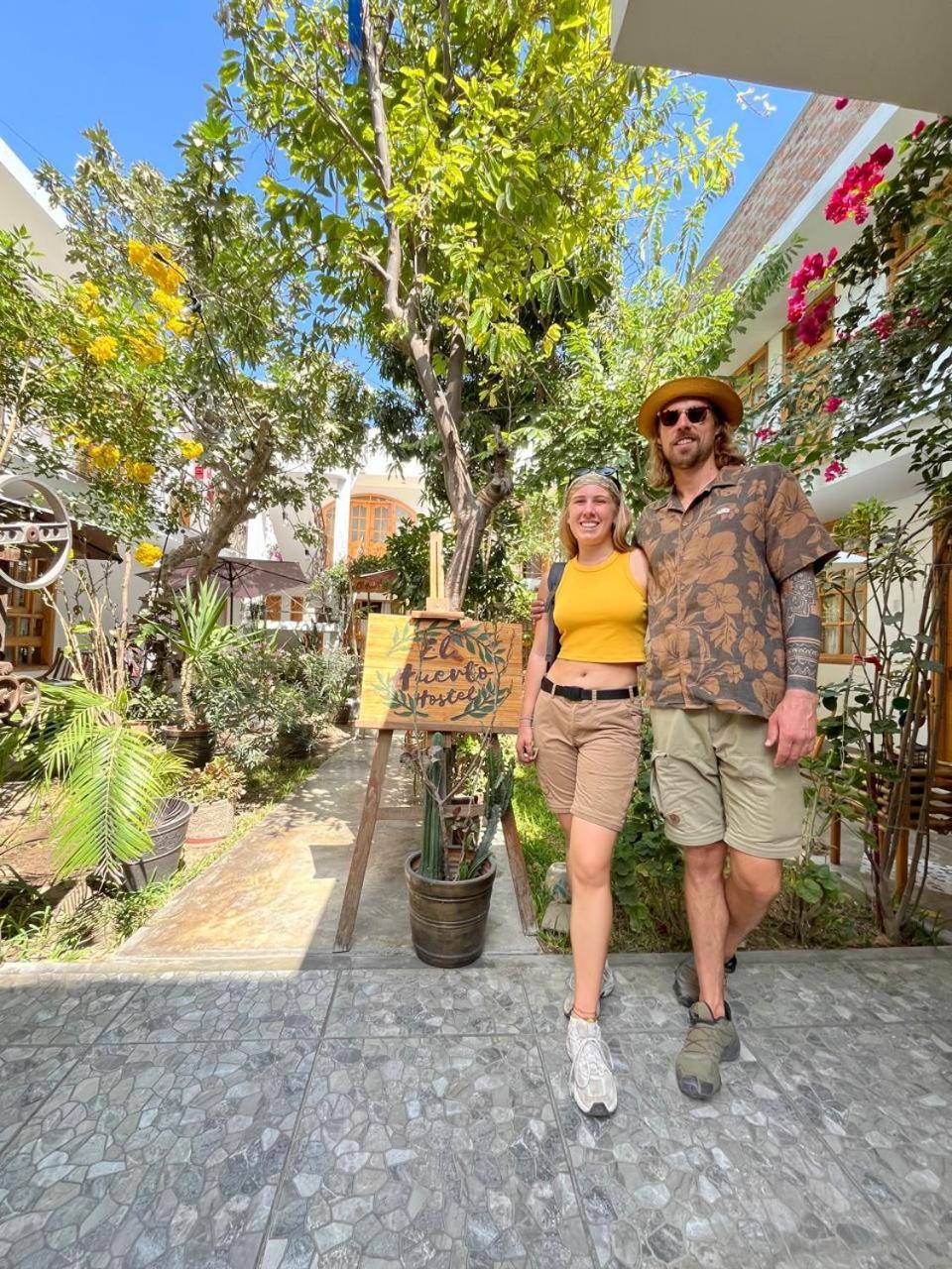 El Huerto Hostel อิกา ภายนอก รูปภาพ