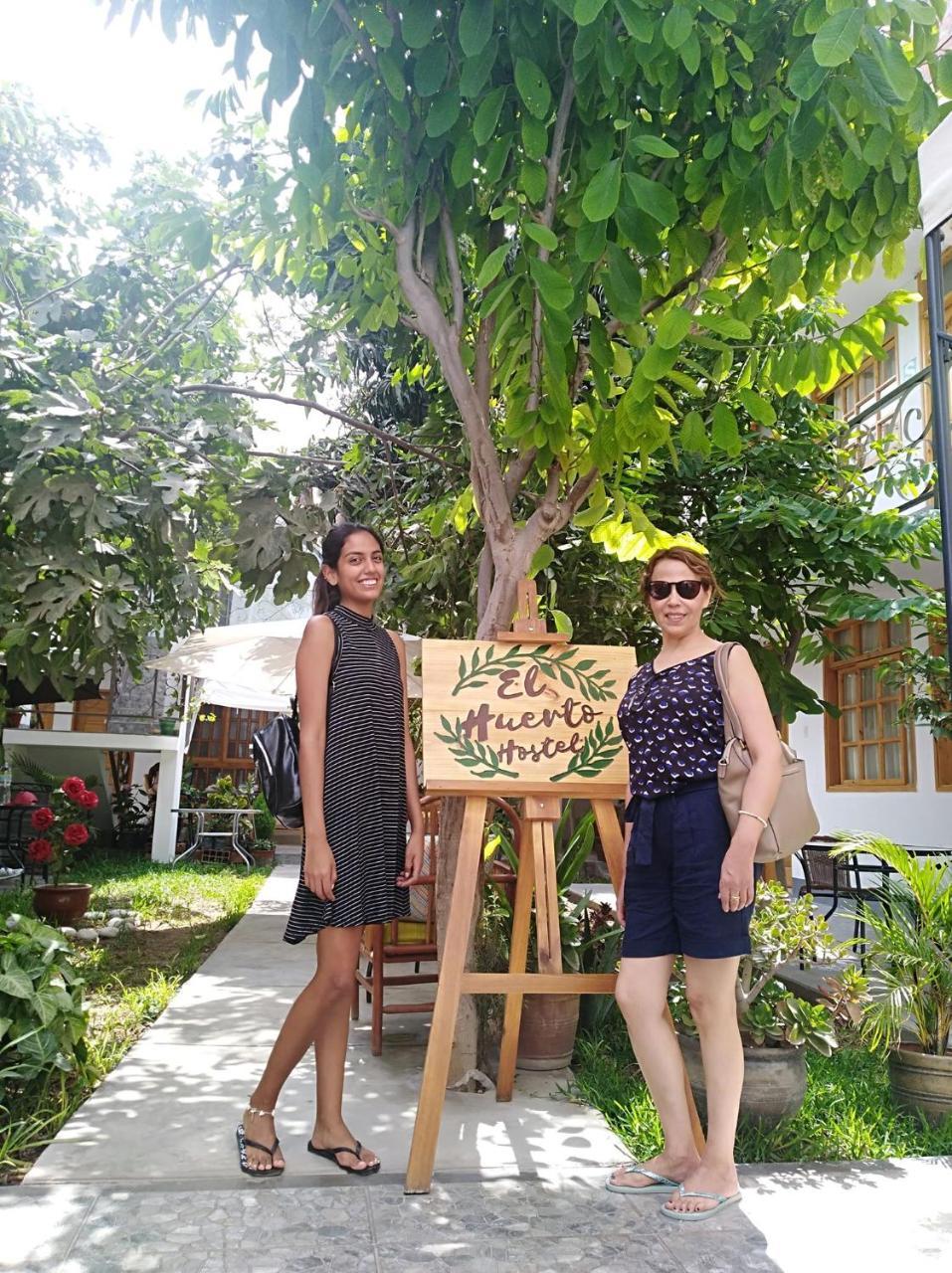 El Huerto Hostel อิกา ภายนอก รูปภาพ