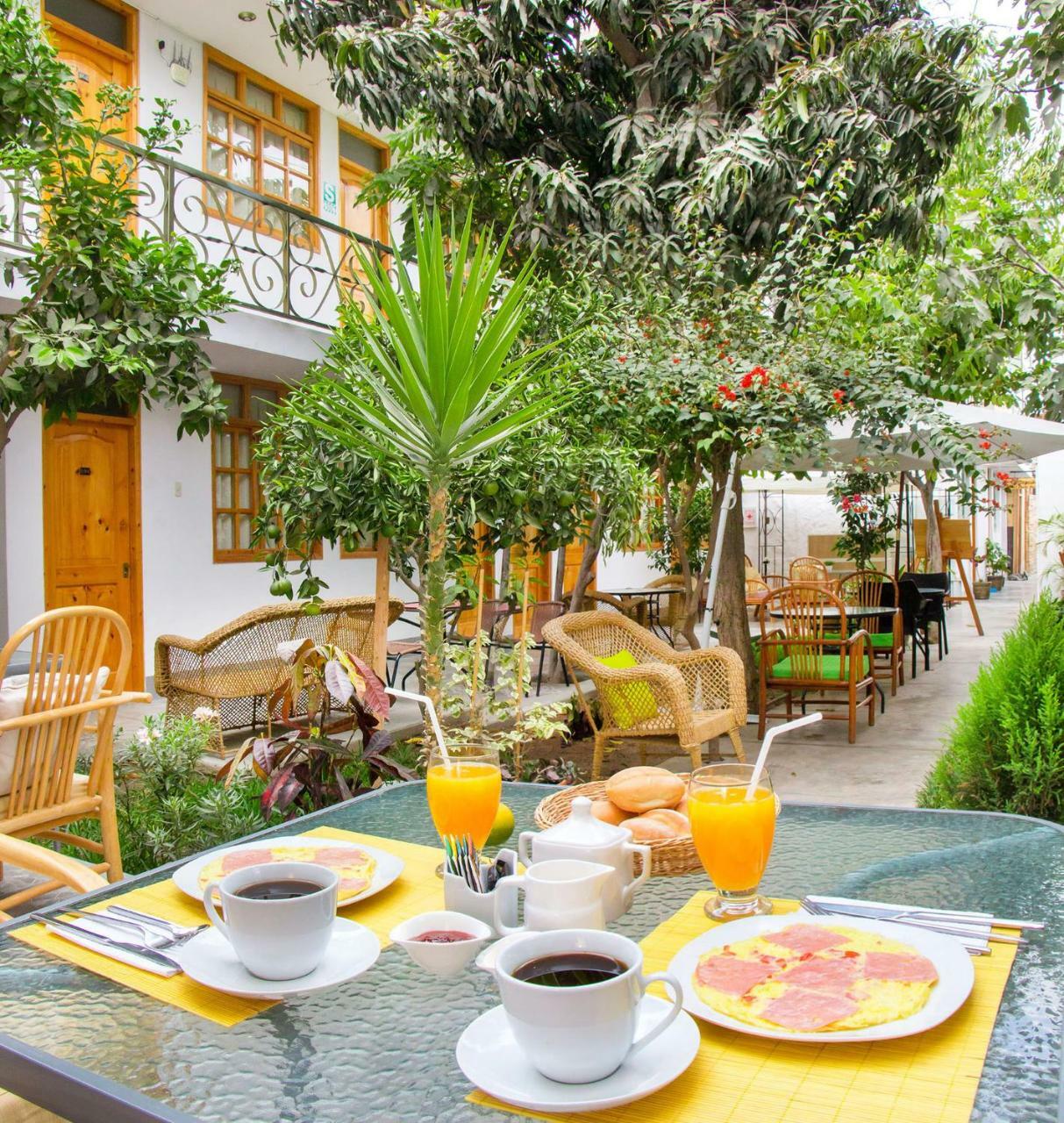 El Huerto Hostel อิกา ภายนอก รูปภาพ